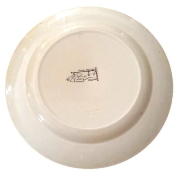 Vintage 1920's Fine Royal Doulton Series Ware 'The Gallant Fishers' Rack Plate - Picture 4 of 5